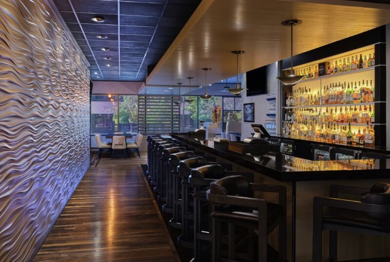 Rendering of the renovated Destinations Lounge