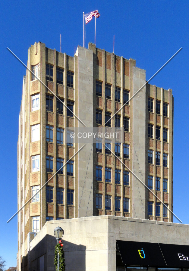 Upper floors from the southeast