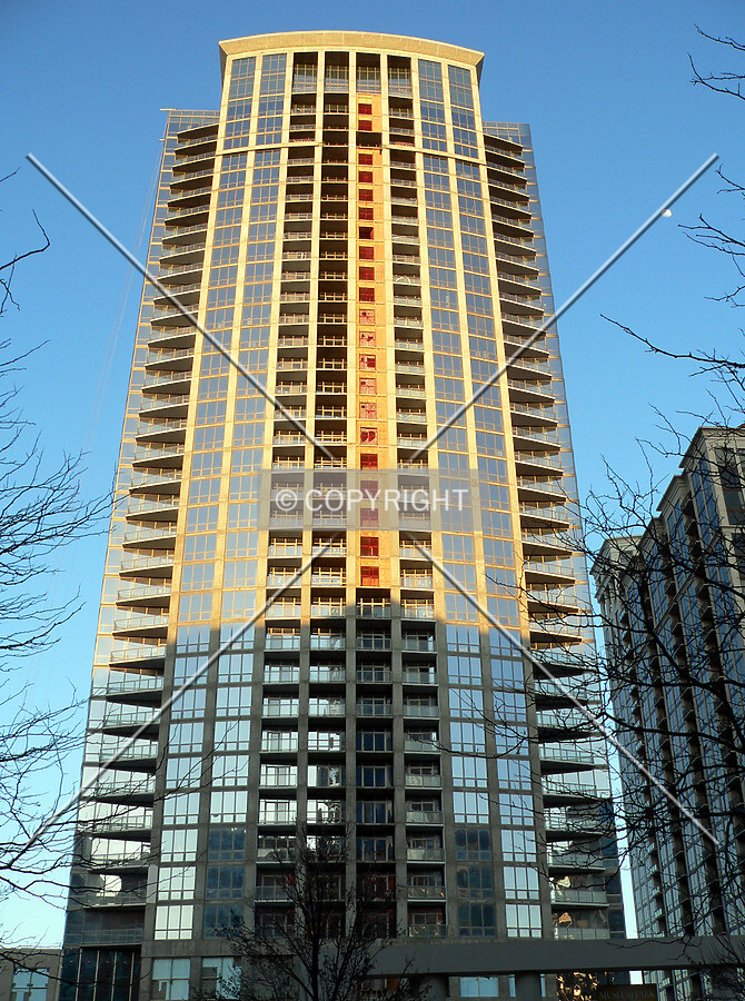 View up the western face