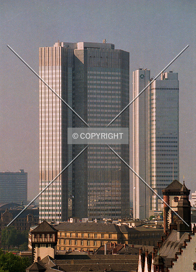 The BfG building (today Eurotower) back in the year 1998