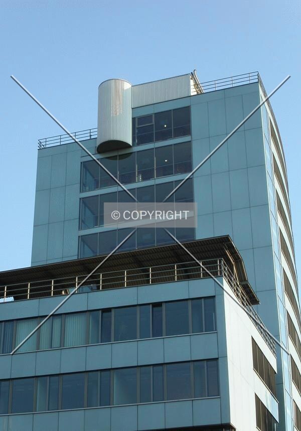 Back side of the building