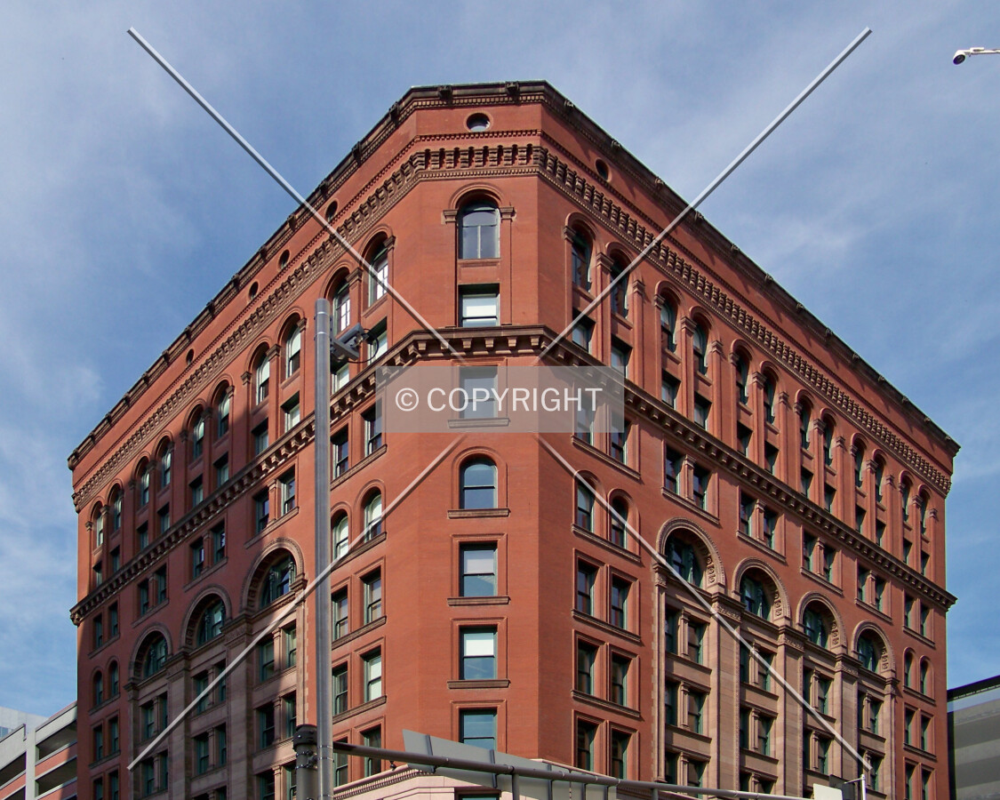 Top floors from the northeast