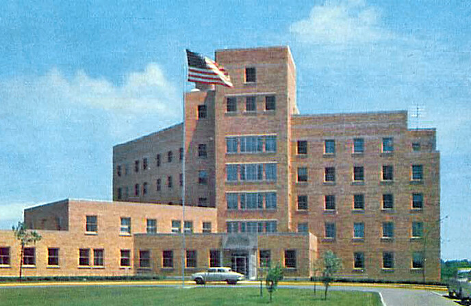 Vintage view from the north