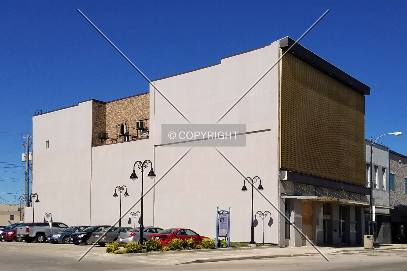 View from the southwest; July 29, 2017