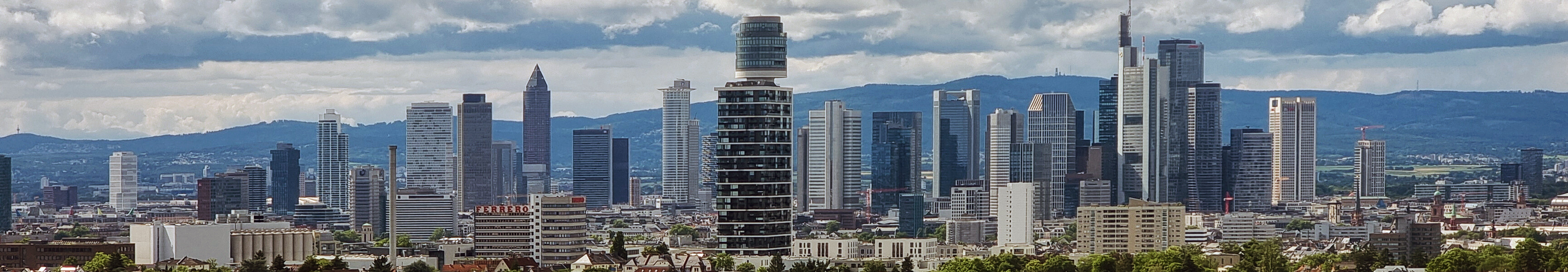 Panorama of Frankfurt am Main