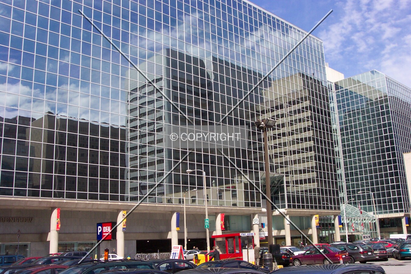 View from Kent Street and Queen Street, facing northeast