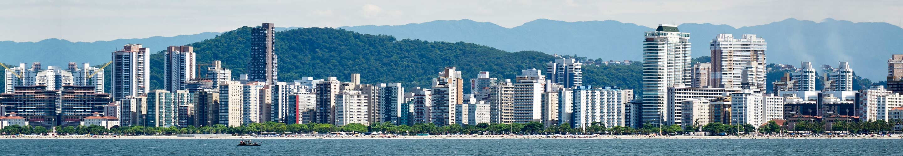 Panorama of Santos