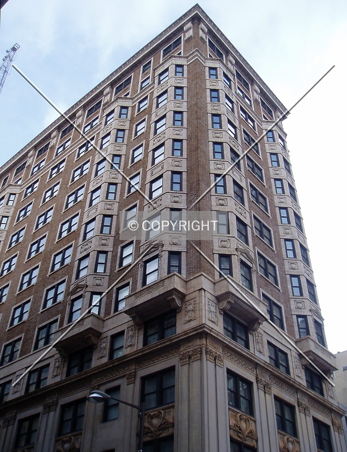 Looking up from the southwest