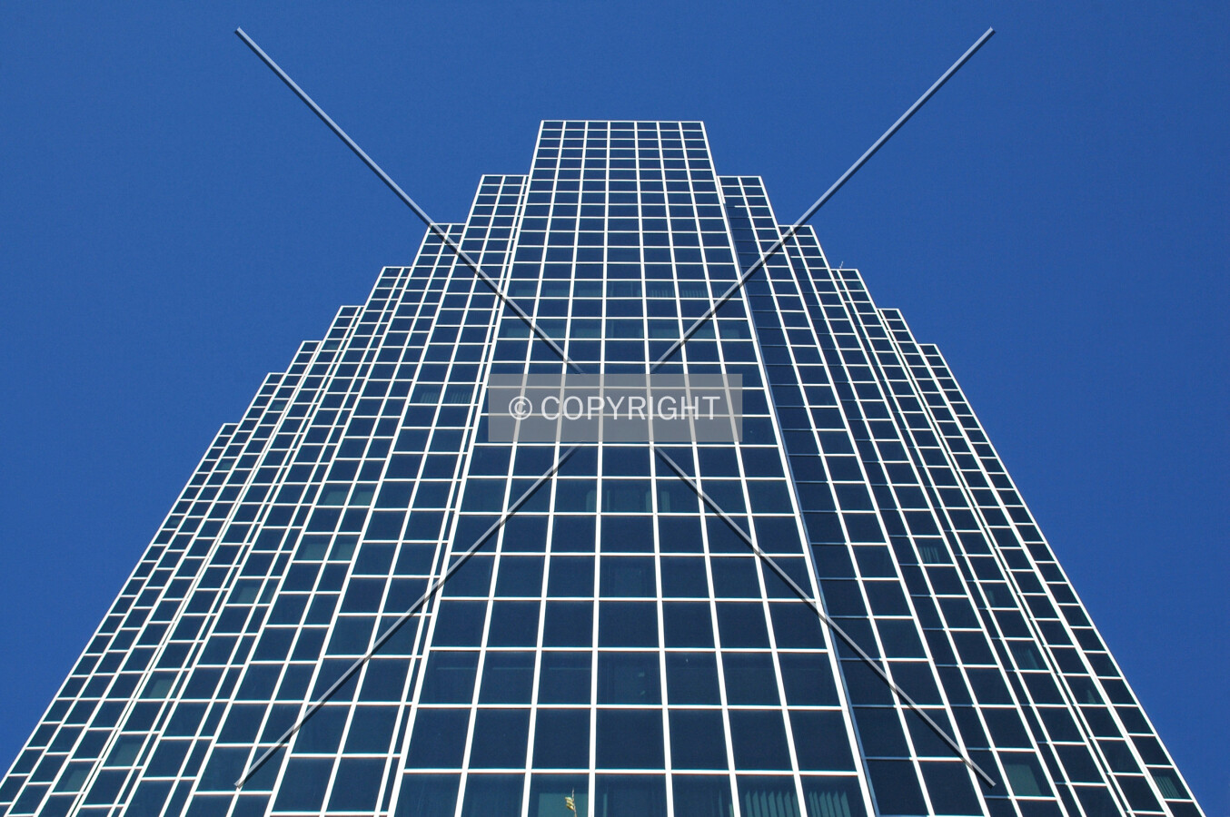 Looking up from Day Street