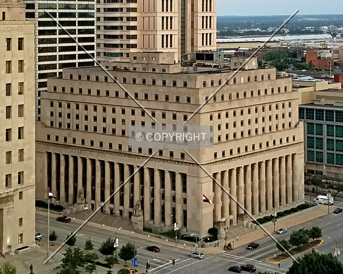 View from the Park Pacific Building to the northwest; June 24, 2016