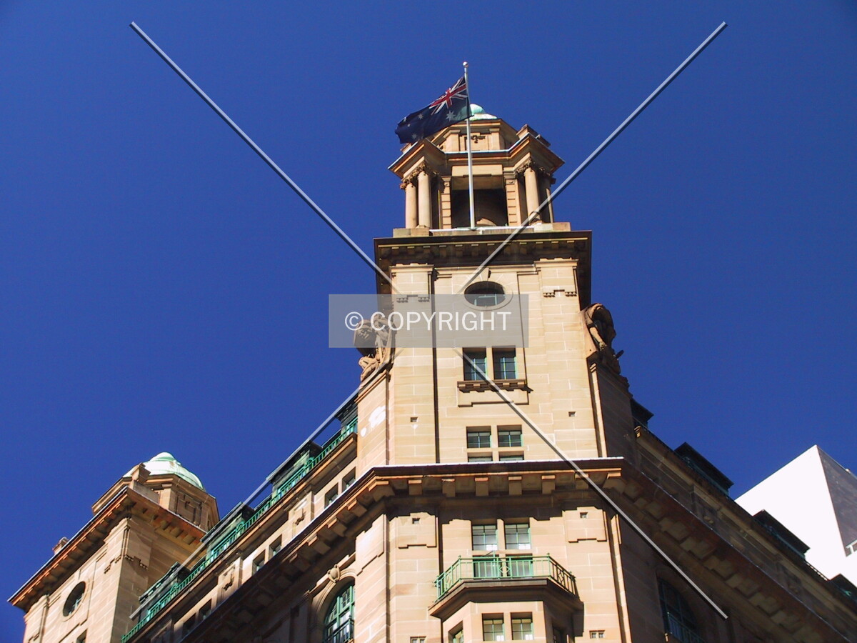 Looking up from the MLC Centre