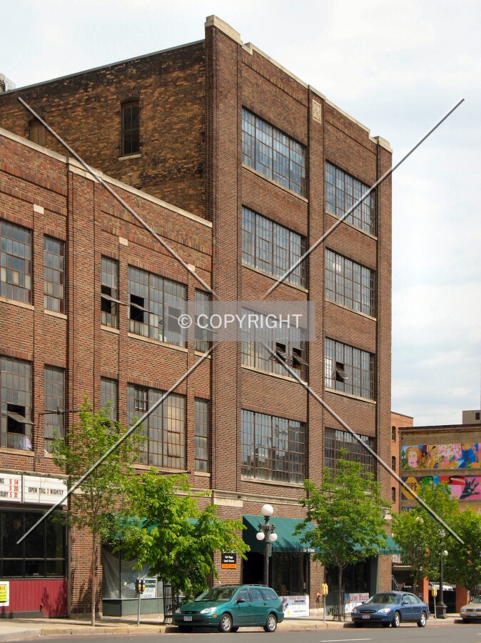 View to the northeast from Sibley Street