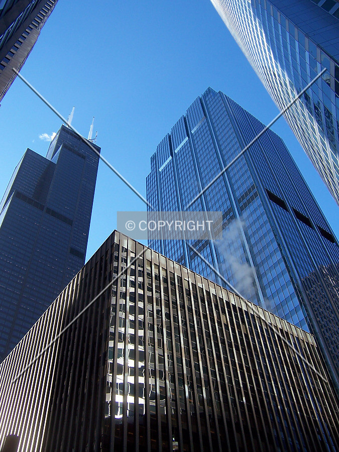 View from the northeast, from the intersection of Franklin and Monroe Streets