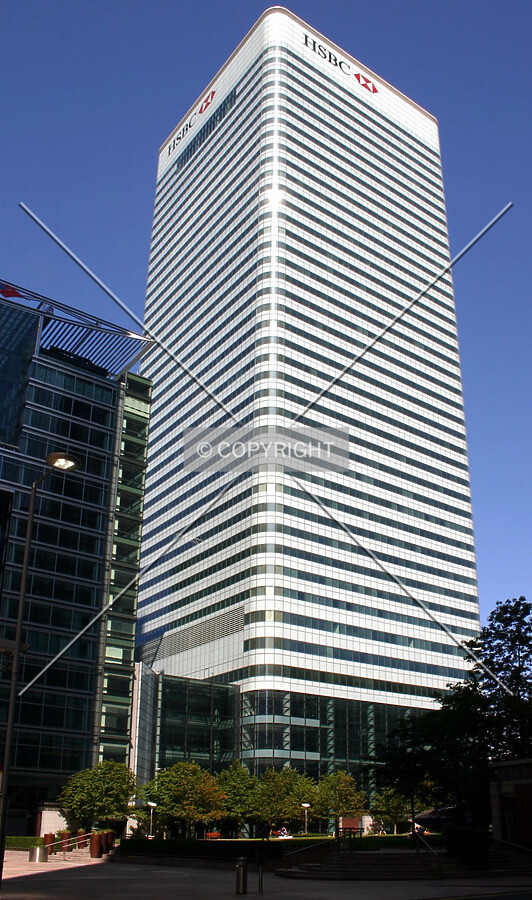 Looking up from street level