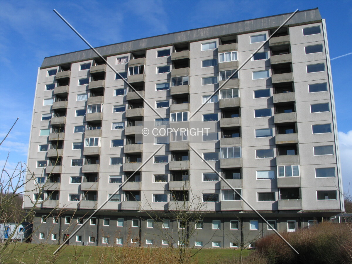 View of the back side of the building