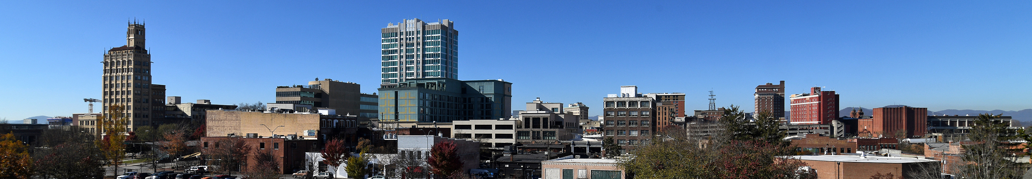 Panorama of Asheville