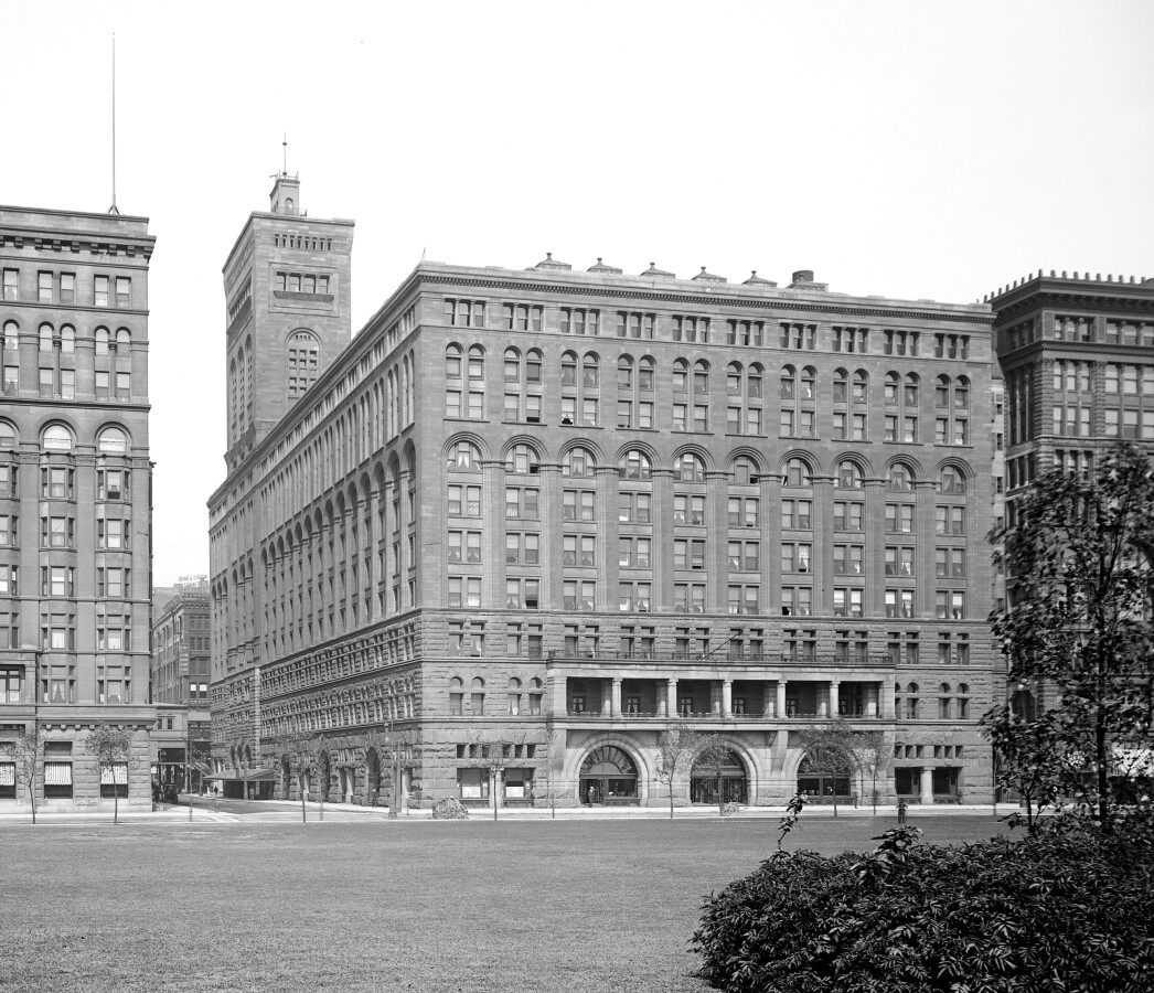 Vintage view from the southeast