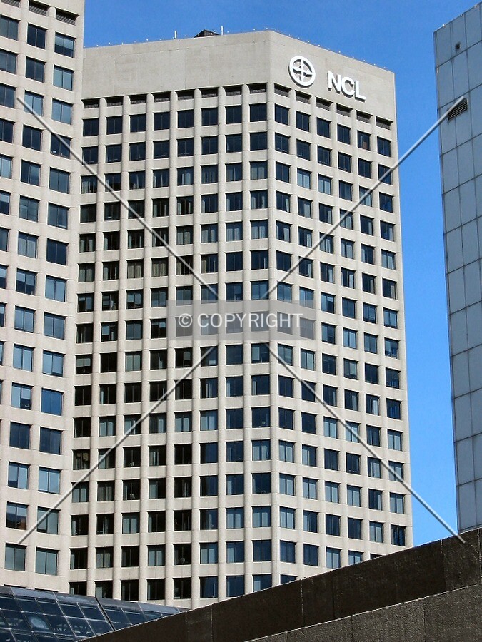 View to the northeast from 6th Street