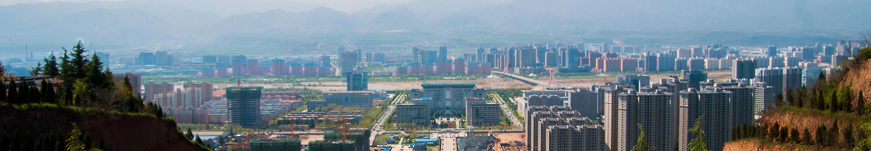 Panorama of Baoji