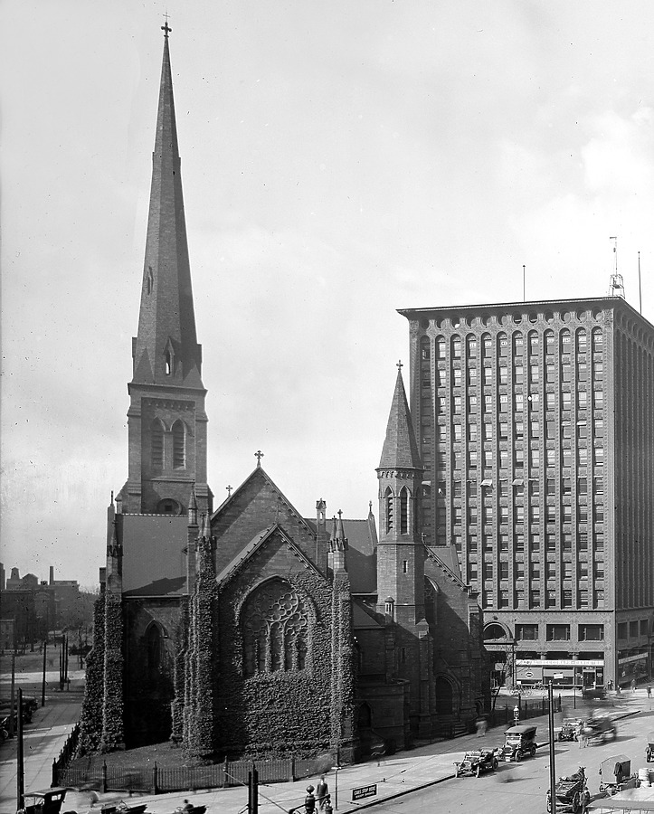 Vintage view from the northeast