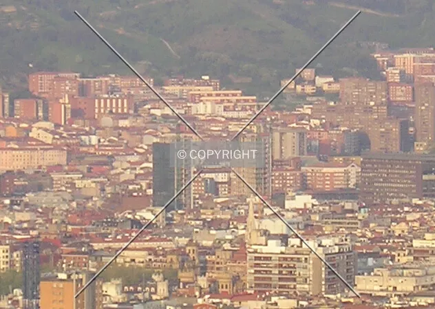 View of the tower from Monte Caramelo