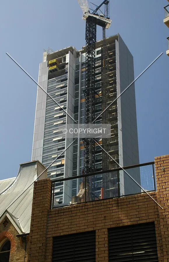 West facade almost complete
