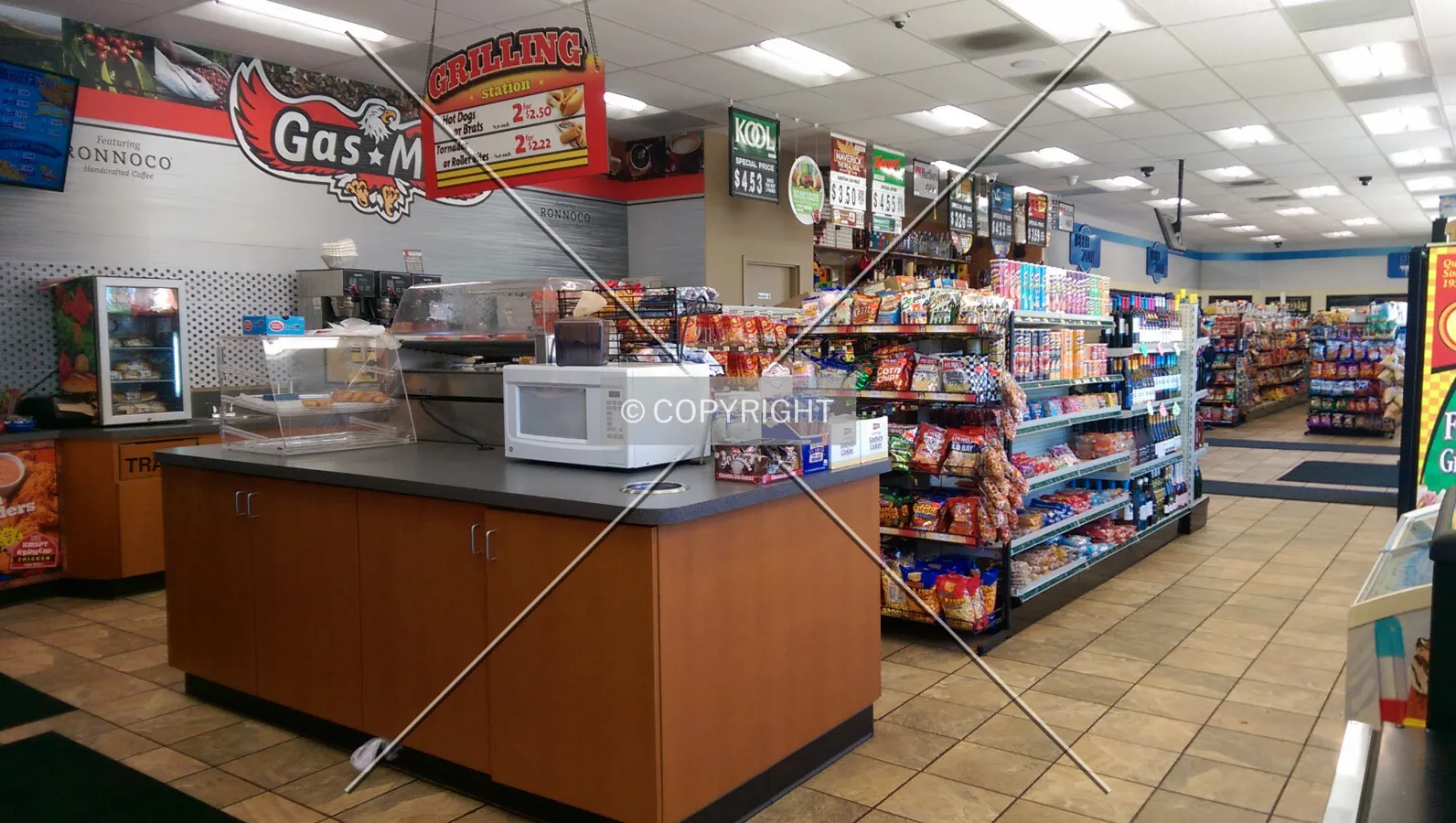 Interior view; October 28, 2014