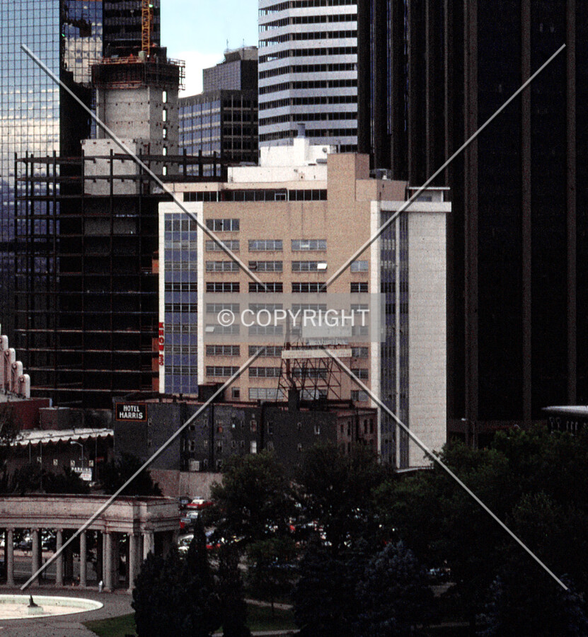 Vintage view from the southwest