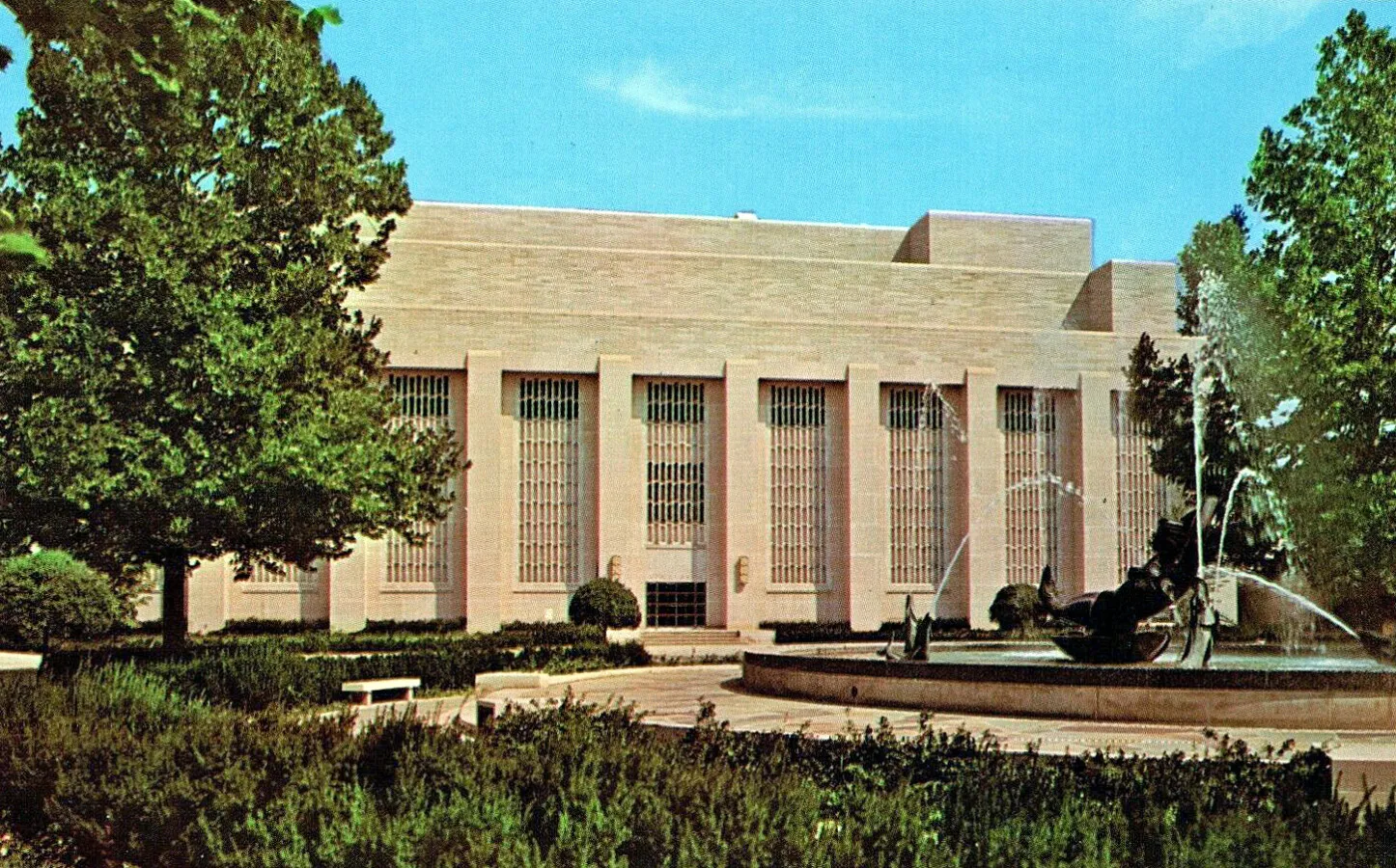 Vintage view from the southwest