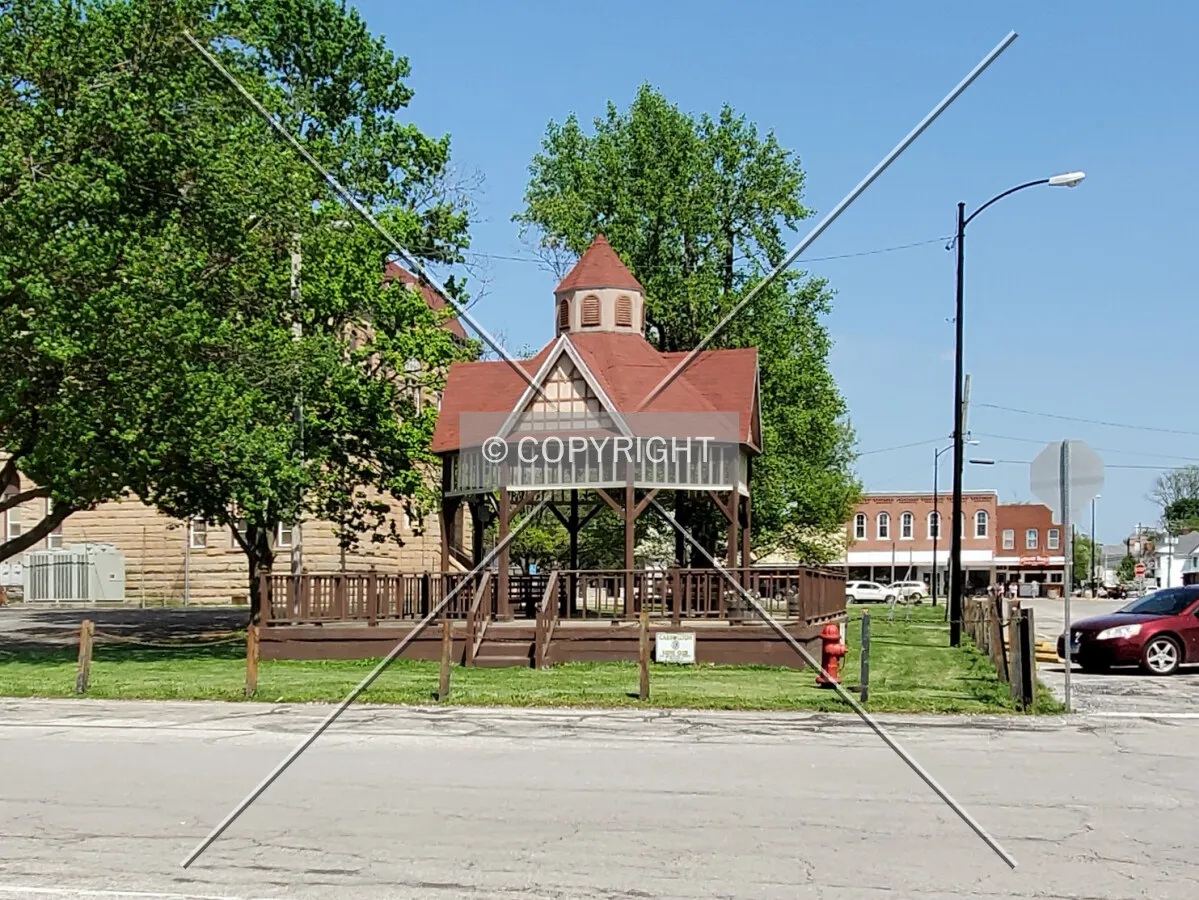 Southwest view; May 2, 2020