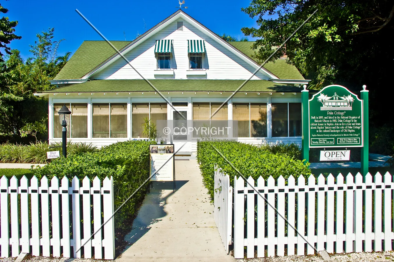 Palm Cottage, Naples, Florida, U.S.A.