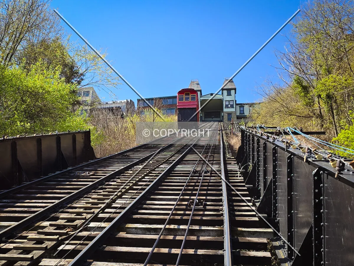 View from the lower station, Thursday, April 17, 2025