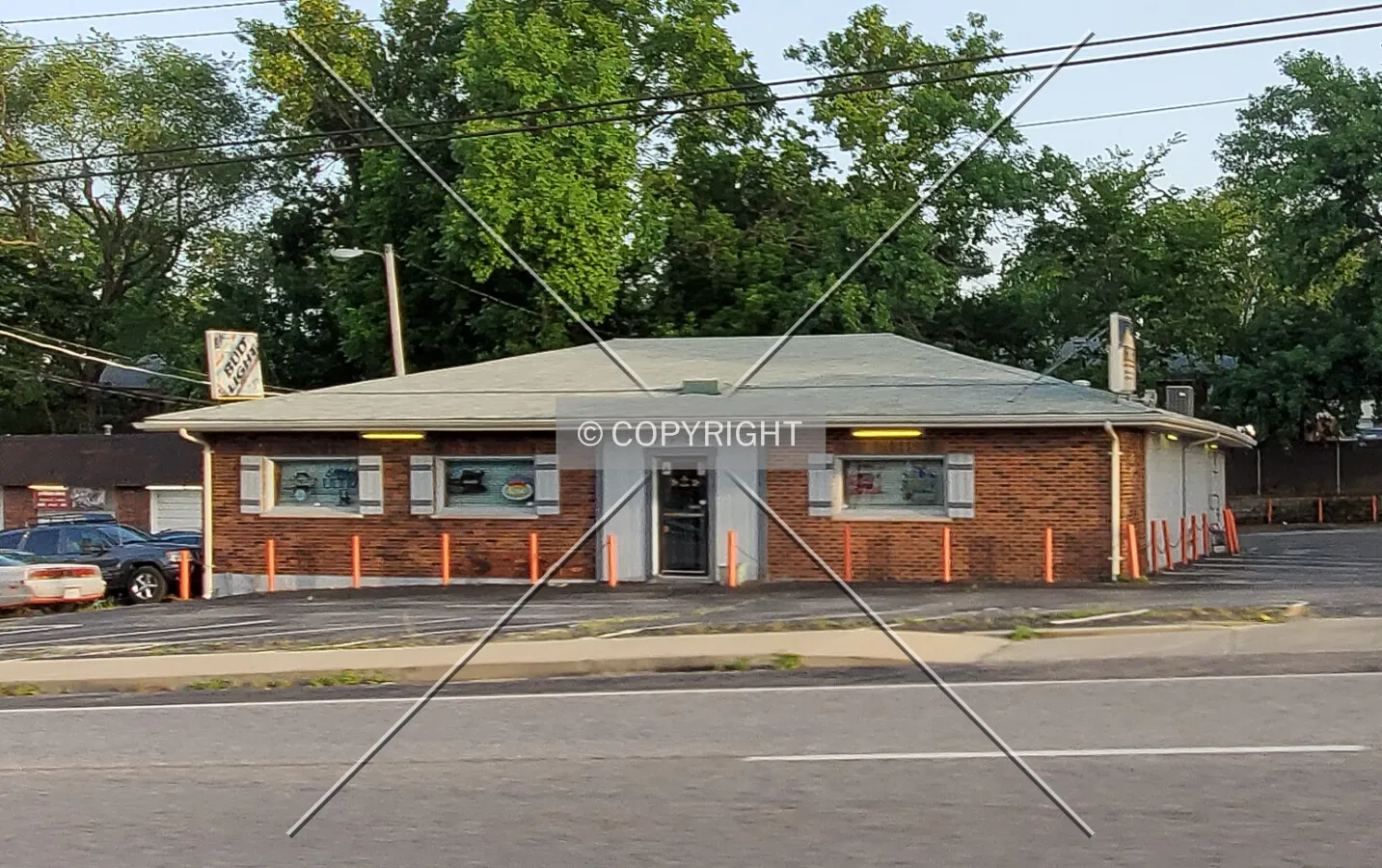 Northwest view; June 28, 2020