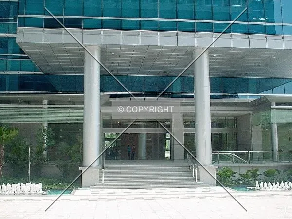 East entrance of building