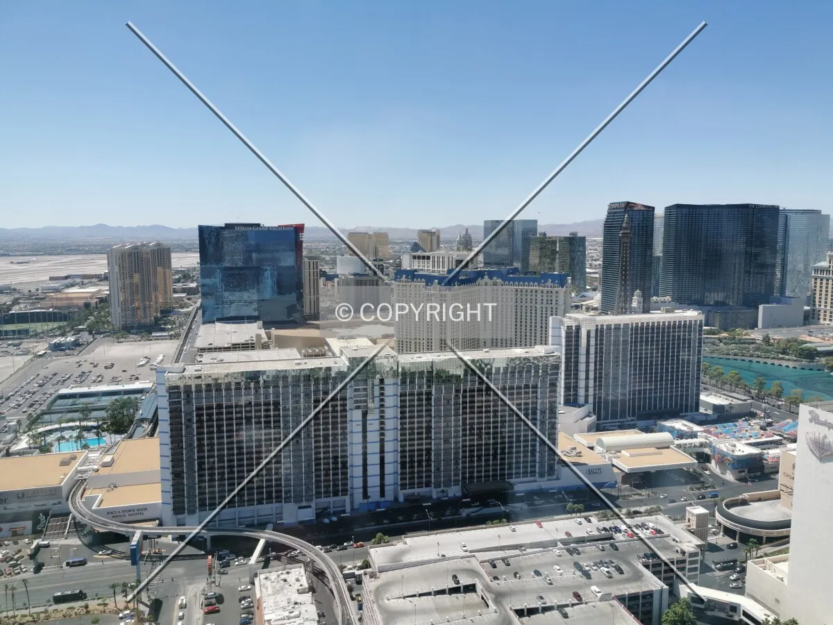 View over Las Vegas from High Roller