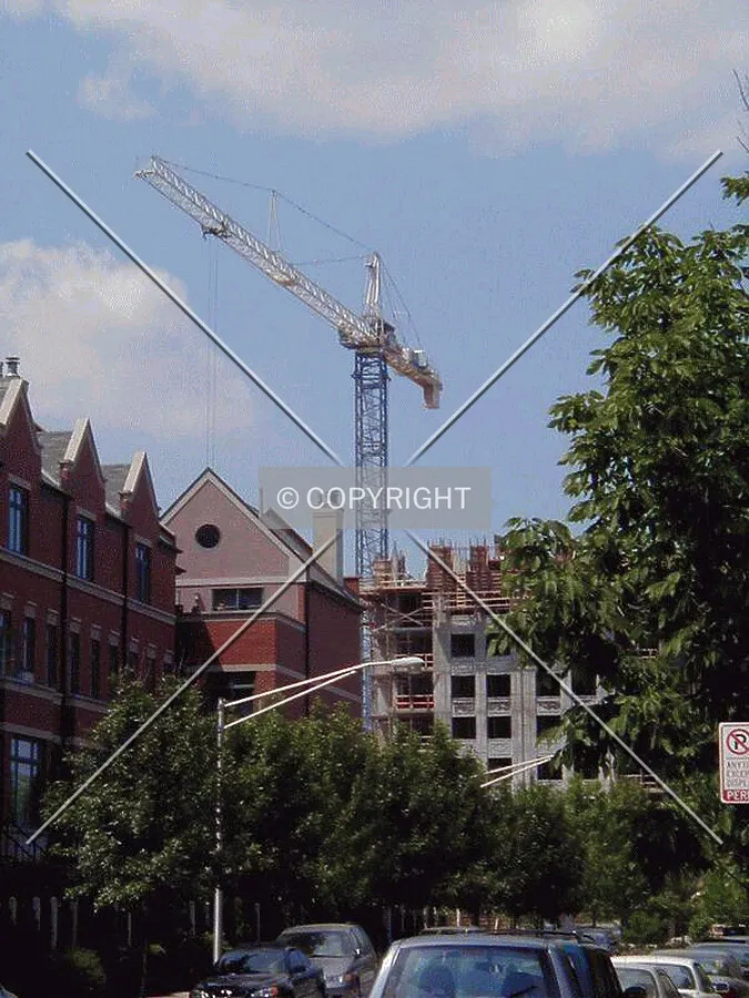 View from the Central Station townhomes