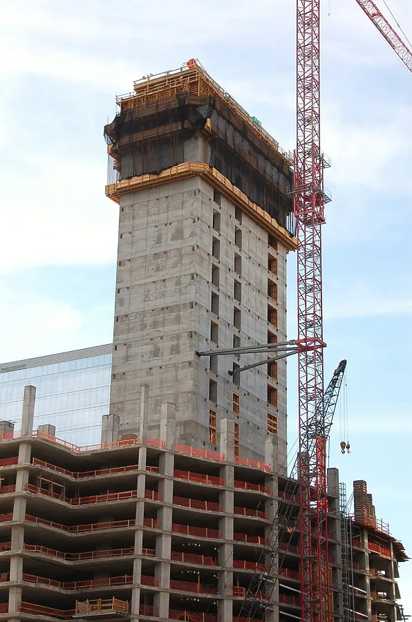View to the west