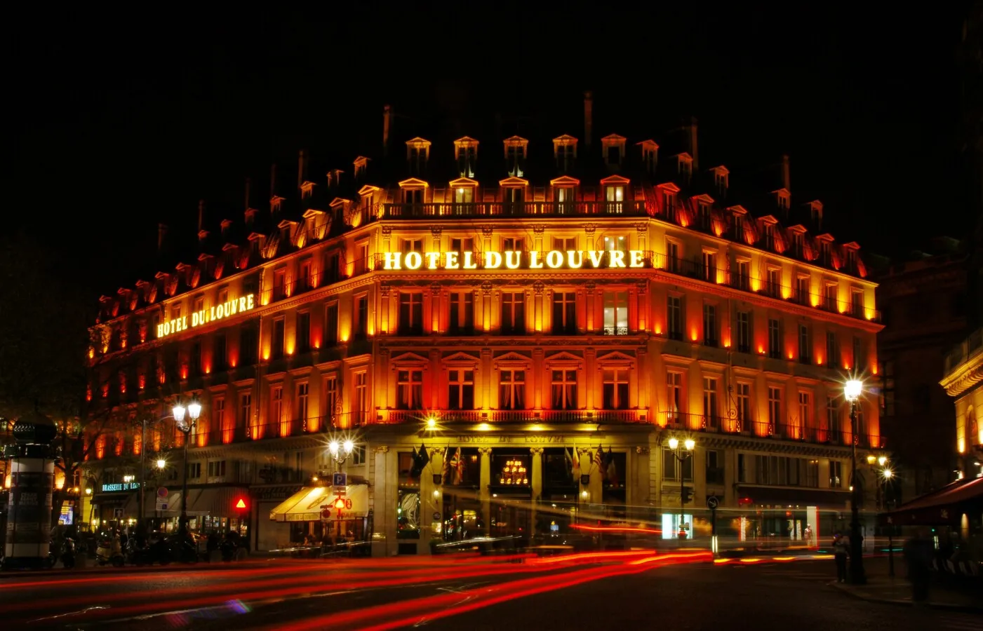 Red hued lights