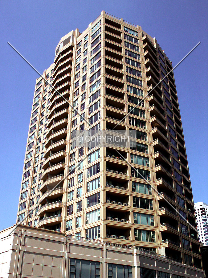 Looking up from the southwest
