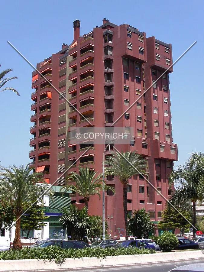 As seen from avenida de Andalucía