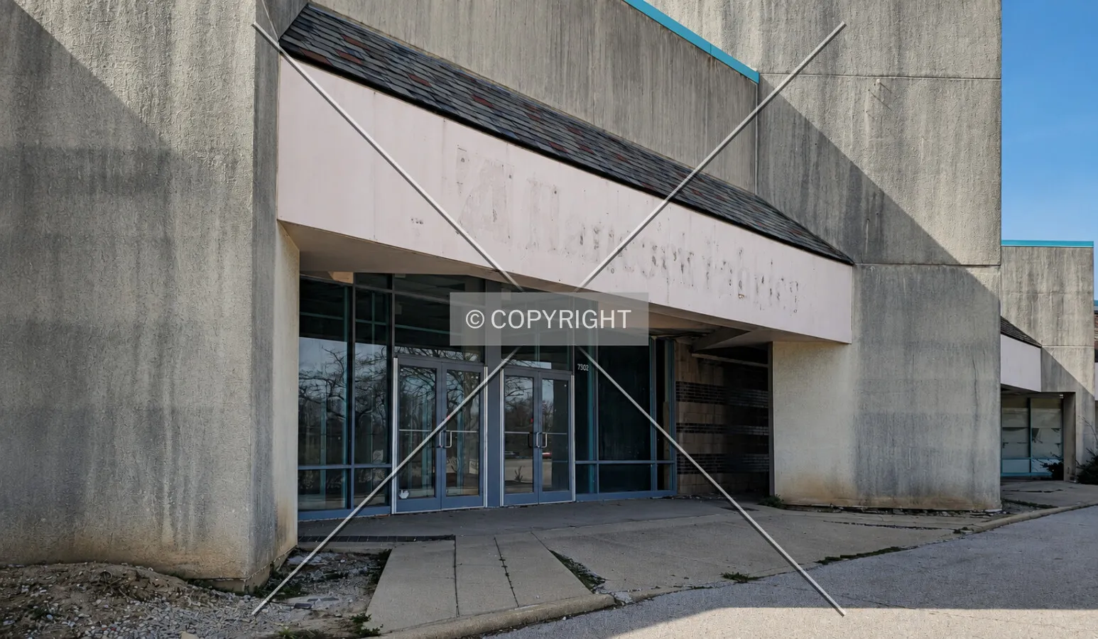 Storefront from the northeast, Friday, March 13, 2026