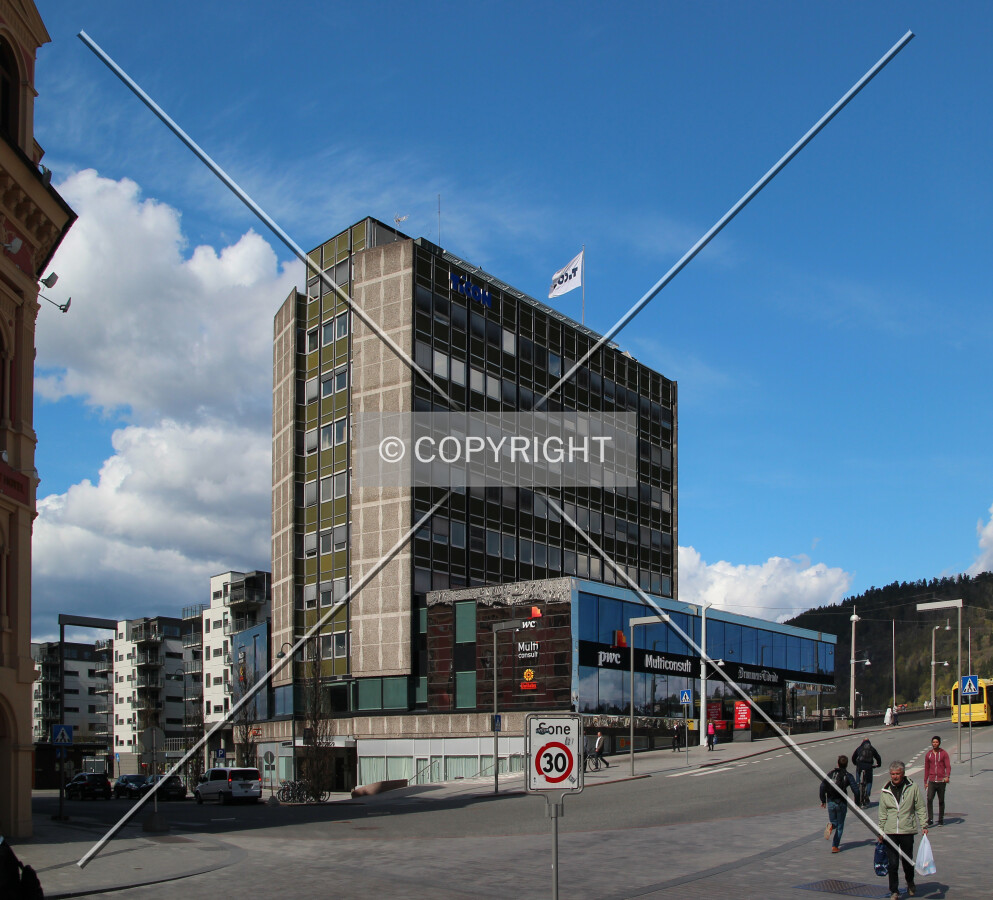 View from Strømsø torg