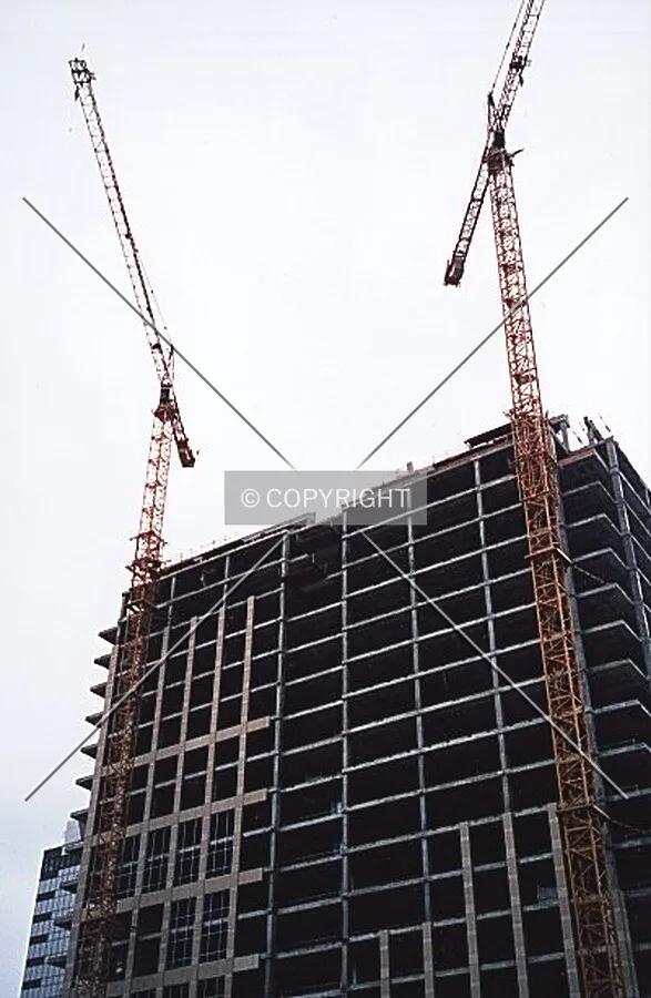 Under construction in March of 2001