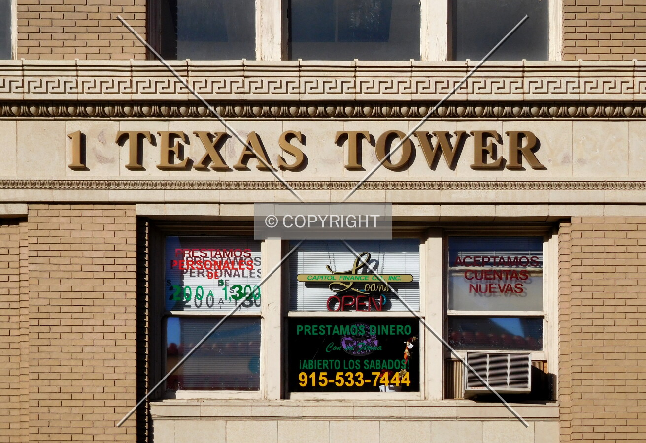 Main signage and facade detail