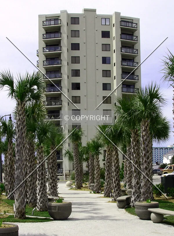 Looking west from North Ocean Boulevard
