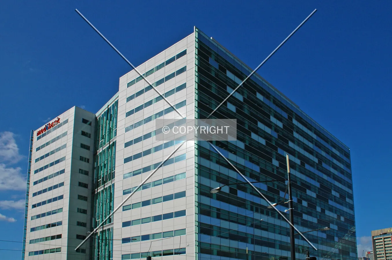 Southwest corner