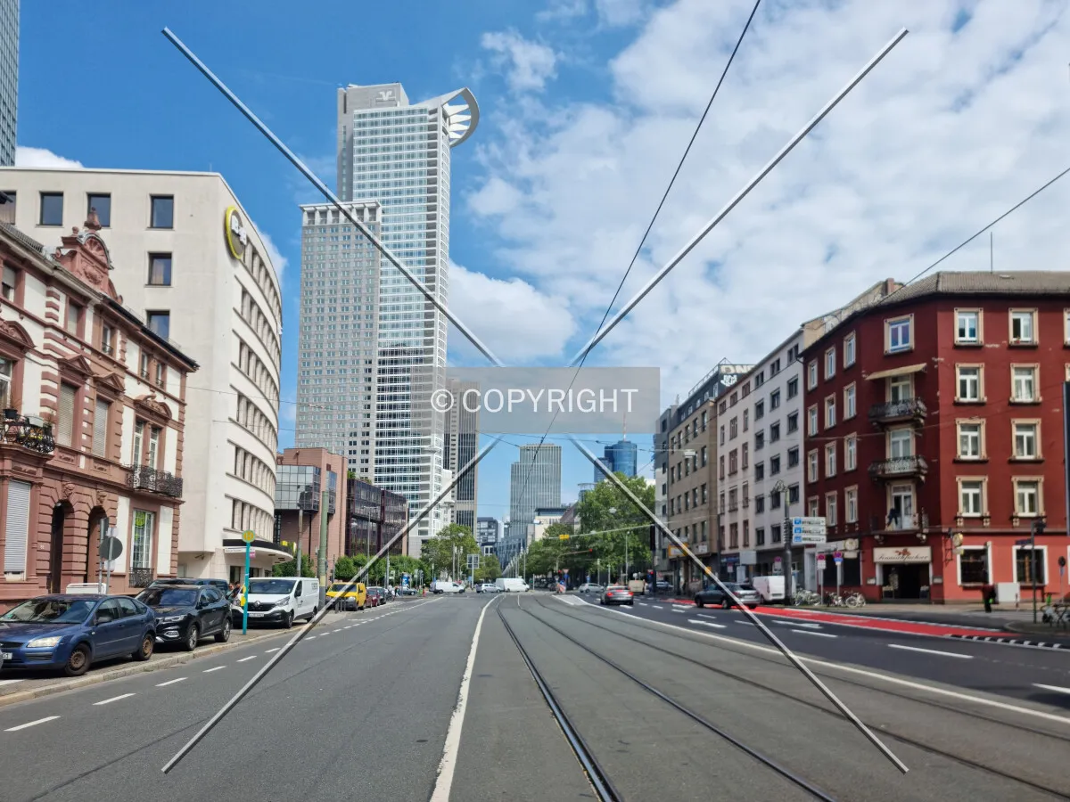 Mainzer Landstraße in Frankfurt