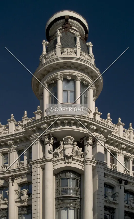 Top floors as seen from the northwest