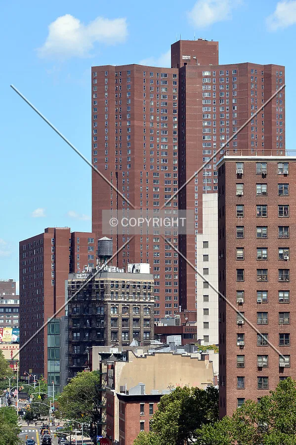 View from the southwest along Pearl Street
