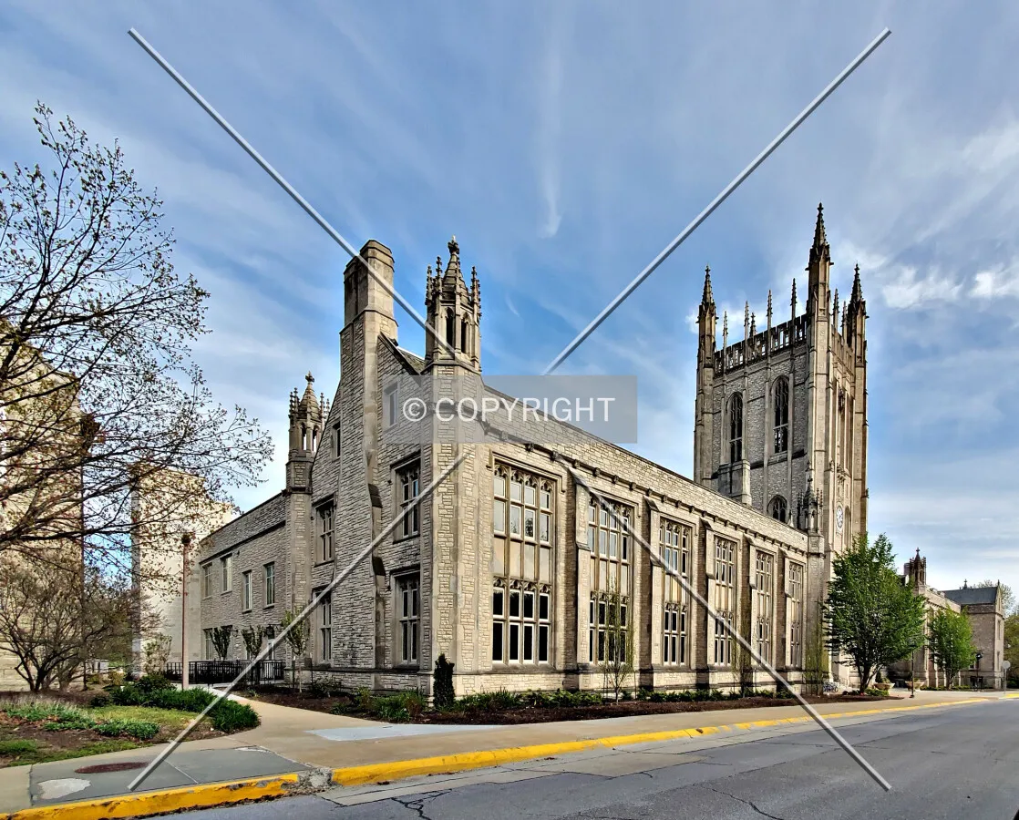 Northwest view; April 13, 2020
